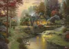 Thomas Kinkade, Friedliche Abendstimmung, 1.000 Teile Produktbild-Vorschau 2