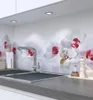 Küchenrückwand selbstklebend Orchidee Weiß Spritzschutz Produktbild-Vorschau 1