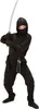 A child dressed as a ninja holding a sword. Produktbild-Vorschau