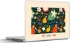 MuchoWow® Laptop Aufkleber Sticker Cover Zitate - Essen - Produktbild-Vorschau 1