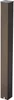 A tall, rectangular metal post for mounting a mailbox, shown in isolation against a white background. Anteprima dell’immagine prodotto