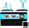 36x Fitness Bodenschutzmatte - 30x30 EVA Matte Sport Produktbild-Vorschau 2