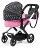 Bayer Design 17060AA, Poppenbuggy Xeo met tas, zwart, roze Productafbeelding-voorbeeld 11