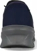 The back view of a blue and gray sneaker. Voir les images du produit