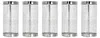 Lot de 5 paniers grill inox pour barbecue, panier rotatif Voir les images du produit 2
