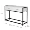 HOMCOM Konsolentisch, 120 x 34 x 81 cm, Eingangstisch mit 2 Produktbild-Vorschau 3