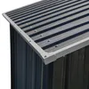 4iQ Stabiler Stahl Geräteschuppen 130x279x196 – 3,5 m² Produktbild-Vorschau 11