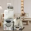 Koffer Organizer-Set 8-teilig, Beige Produktbild-Vorschau 7