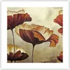 Poster - Poster ohne Rahmen - Mohn Blume Wiese - 40x40 cm - Produktbild-Vorschau 1