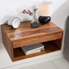 riess-ambiente Hängender Nachttisch PURE 50cm braun Produktbild-Vorschau 1