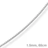 1,5mm Venezianerkette 585 Gold Weißgold Kette Collier Produktbild-Vorschau 2