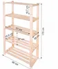 Holzregal Bücherregal 170x90x38 cm (HxBxT) Wandregal Natur Produktbild-Vorschau 2