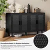 UnboxG Kredens czarny 140x40x80 cm, szafka do Podgląd zdjęcia produktu 8