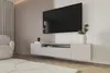 ALTDECOR TV-Schrank NOA-2-W mit Gefrästen Fronten 200x40x41 Produktbild-Vorschau 3