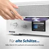 Blaupunkt Nostalgieradio Milano in Weiß, Bluetooth, CD, Produktbild-Vorschau 9