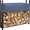 Scaffale per legna da ardere da esterno 113 x 25 x 115 cm Anteprima dell’immagine prodotto 7