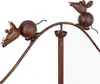 Metall Gartenstecker Katze und Mäuse - Deko-Figur auf Produktbild-Vorschau 5