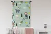 MuchoWow® Wandteppich Wandbehang Affe - Banane - Grün Produktbild-Vorschau 2