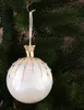BRUBAKER Premium Weihnachtskugel Perle mit Krone Gold - 10 Produktbild-Vorschau 3