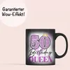 Trendation -  50. Geburtstag Farbwechsel Zauber-Tasse Frau Produktbild-Vorschau 3