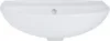 A white ceramic sink is shown against a white background. Produktbild-Vorschau