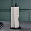 Porte-rouleau de cuisine - noir - métal - H 33 cm Voir les images du produit 5