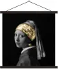 MuchoWow® Textilposter Mädchen mit Perlenohrring - Vermeer Produktbild-Vorschau 1