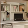 PC-Schreibtisch mit Erweiterung OZARK – mattweiß, linke Produktbild-Vorschau 12
