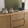 Credenza scandinava effetto legno scanalato 2 ante Anteprima dell’immagine prodotto 4
