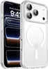 A clear protective case for an iPhone is shown, with the phone partially visible inside. Podgląd zdjęcia produktu