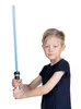 A young boy holding a blue lightsaber. Produktbild-Vorschau