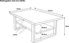 Couchtisch Baumkante 115 x 65 cm Akazie honigfarben schwarz Produktbild-Vorschau 6