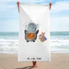 Mr. & Mrs. Panda Strandtuch Pinguin & Maus Wanderer - Weiß Produktbild-Vorschau 2