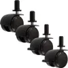 Babybetträder - schwarz 4er Set Produktbild-Vorschau 1