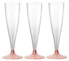 Champagnerglaser - 10x - Kunststoff - 140ml- Rosegold - Produktbild-Vorschau 2