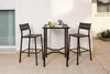 Set da balcone per esterni con tavolo alto quadrato 70×70 Anteprima dell’immagine prodotto 2