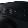 Close-up of the control panel of a black washing machine. Produktbild-Vorschau