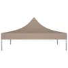 vidaXL Zadaszenie namiotu imprezowego 3x3 m Taupe 270 g/m² Podgląd zdjęcia produktu 8