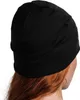 Buff Merino Lightweight Beanie Solid Black UNI Czapka Podgląd zdjęcia produktu 10