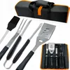 Set da barbecue 4 in 1 con spatola, pinze, utensili e Anteprima dell’immagine prodotto 7