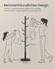 Garderobe in Kaktus-Form, Kleiderständer, mit 8 Haken, Produktbild-Vorschau 8