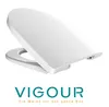 VIGOUR WC-Sitz derby basic, Edelstahlscharnier abnehmbar, Produktbild-Vorschau 4
