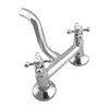 Wandarmatur Spültischarmatur 2 Griff  Wasserhahn Armatur Produktbild-Vorschau 9