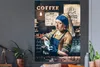 MuchoWow® Wandtattoo Wandsticker Wandaufkleber Cappuccino Produktbild-Vorschau 3
