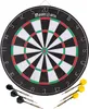 Masterdarts Dartscheibe mit 6 Darts – Doppelseitige Produktbild-Vorschau 1