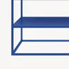 Tavolino 'Solund' in acciaio 90 x 60 x 45 cm blu scuro Anteprima dell’immagine prodotto 8