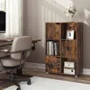 WOLTU Bücherregal Bücherschrank Standregal, mit 3 Türen, 6 Produktbild-Vorschau 2