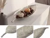 FineBuy Dekoschale Blatt Aluminium Silber Schale 61cm Produktbild-Vorschau 4