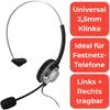 Casque supra-auriculaire pour téléphone sans fil, jack 2,5 Voir les images du produit 3