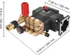 Vevor Pompa Myjki Ciśnieniowej 3300 Psi 3 Gpm Wał 3 4 Cala Podgląd zdjęcia produktu 8